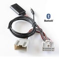 thumbnail image 5 of Adaptador de entrada auxiliar manos libres para llamadas telefónicas inalámbricas Bluetooth 50 para coche para Volvo C30 S40 V40 V50 S60 S70 C70 V70 Xc70 S80 Xc90 con micrófono, 5 of 5