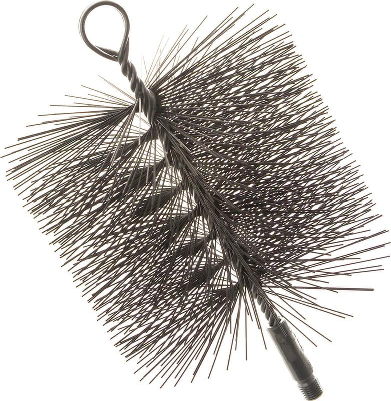 Imperial BR0186 Premium Rectangle Chimney Cleaning Brush, 8 x 12 in, Wire Bristle Trim by Imperial
