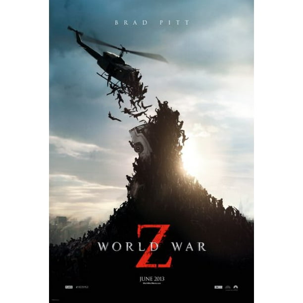 Best Posters World War Z Movie Poster 16 X24 Poster Medium Art Poster 16x24 Walmart Com