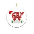 thumbnail image 2 of Fiudx Adornos Navideños con Letras, Decoraciones Personalizadas Diy, Diseño Acrílico Festivo, Símbolos Navideños Clásicos, Decoración Navideña para El Hogar y La Oficina, Tamaño de 8 Cm, Juego de 1 P, 2 of 2