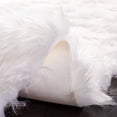 thumbnail image 5 of Safavieh Faux Silky Sheepskin FSS235A Ivory Area Shag Rug (4` x 6`), 5 of 5