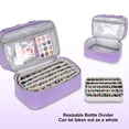 thumbnail image 4 of Organizador de esmaltes de uñas LEFOR·Z de doble capa con capacidad para 40 botellas, 4 of 8