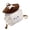 Brown, variant on 7829 Travel Daypack School Book Bag Drawstring Back Pack Handbag Small Backpacks Purse