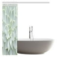 thumbnail image 2 of MYPOP Succulent Cactus Decor Shower Curtain Set, Green Tropical Plant Hand Painted Agave Botanical Gardening Fabric Bathroom Shower Curtain 66 X 72 Inches, 2 of 2