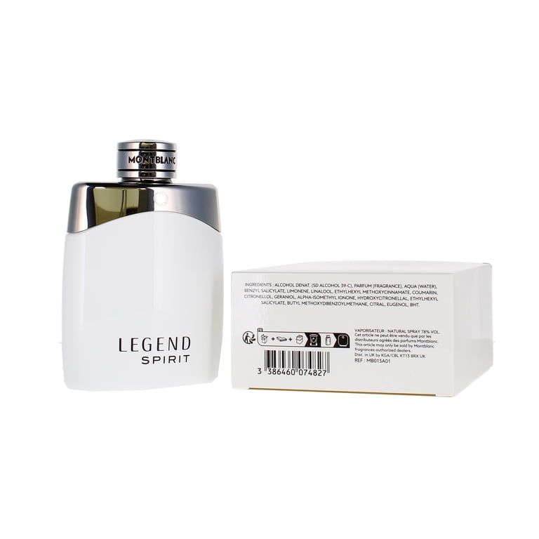 Montblanc, Legend Spirit Eau De Toilette, 3.3 oz, Fresh Citrus