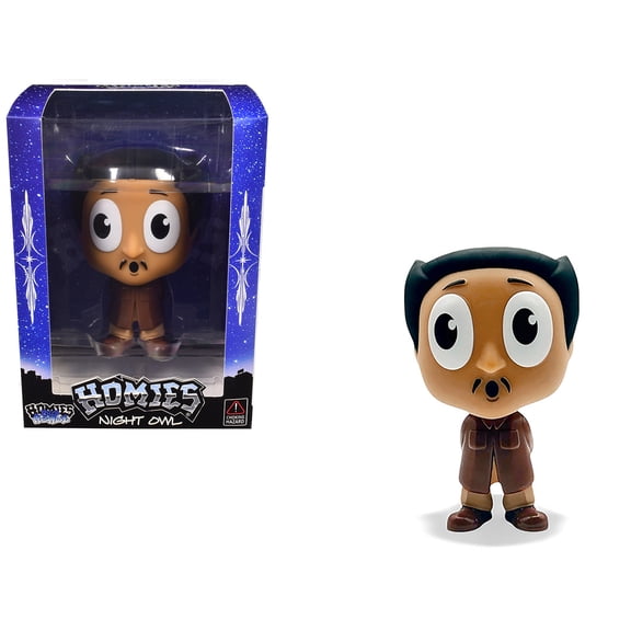 Night Owl 4.5" Figure "Homies Big Headz" Series 5 Model by Homies