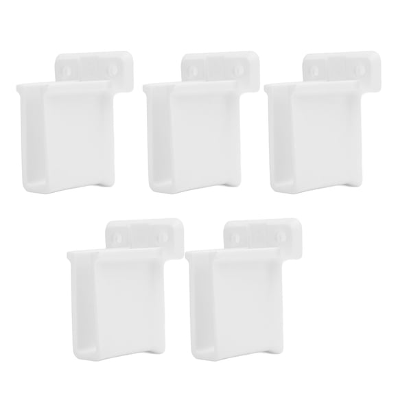 Wire Shelf Support Bracket, Wire Shelf End Bracket 10 Set Heavy Duty ABS  for Cabinets Wardrobes