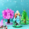 thumbnail image 4 of ZheElen Small Gift Colorful Magic Primary School Student Science Experiment Crystal Growth Tree Paper Tree Blooms, 4 of 7