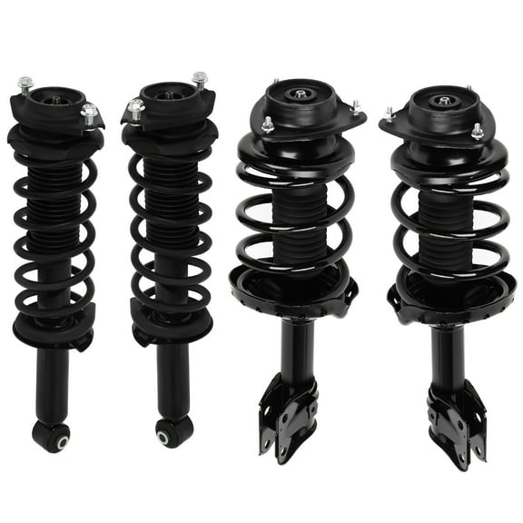 cciyu Complete Struts Shock Absorbers Front and Rear Fits for 2009-2013 for Subaru Forester 172678 172695 Quick Struts Assembly