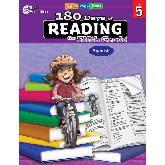 180 Days™: Reading for Fifth Grade (Spanish) (Paperback)