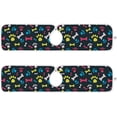 thumbnail image 2 of Coolnut Cool Pet Dog Paw Prints and Bones 2PCS Faucet Absorbent Mat Kitchen Faucet Sink Splash Guard Faucet Splash Catcher Water Absorbent Mat Behind Faucet, Faucet Mat for Kitchen Sink 30x5i, 2 of 7