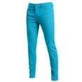 thumbnail image 2 of J. METHOD Men's Skinny Jeans Stretch Slim Fit Classic Basic Solid Casual Colored Denim Pants, 2 of 5