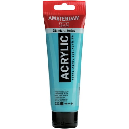 UPC: 8712079268213 | Amsterdam Standard Acrylic Paint 120ml-Turquoise Blue