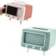 thumbnail image 2 of Soporte de visualización para teléfono móvil, 2 en 1, soporte para servilletas de escritorio para el hogar, soporte para teléfono con forma de TV, caja de pañuelos multifuncional, 2 of 8