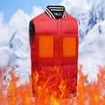 thumbnail image 2 of Fesfesfes Intelligent Five-zone Dual-control Heating Outdoor Warm Carbon Fiber Heating Vest, 2 of 9