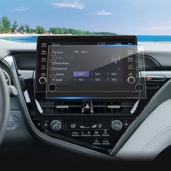 Protector de pantalla Coleya 2021-2024 Camry táctil de 9 pulgadas (paquete de 2)