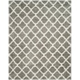 thumbnail image 2 of SAFAVIEH Indie Careen Geometric Polyester Shag Area Rug, Grey/Ivory, 9' x 12', 2 of 5