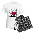 thumbnail image 4 of CafePress - Heartfelt Westies Women's Light Pajamas - Women's Short Sleeve Print T-Shirt and Pants Light Cotton Pajama Set, 4 of 7