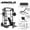 Power Cage - Black/Home Gym Package(230LB Black Plates), variant on Mikolo Power Rack Cage, Weight Rack with Dual Pulley Cable Crossover Machine,Multi-Function Squat Rack with J Hooks,Dip Bars and Landmine for Home Gym