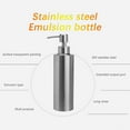 thumbnail image 3 of Shower Caddies,Stainless Steel Soap Dispenser Kitchen Sink Bathroom Shampoo Pump Box Container, 3 of 9