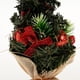 thumbnail image 3 of Mini Árbol de Navidad Artificial Sunnimix Adornos Accesorios 3,94 x 3,94 x 7,48 pulgadas, 3 of 7