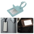 thumbnail image 5 of Unique Bargains 1 Pc Airplane Luggage Tag for Travelling Light Blue Polyurethane, 5 of 5