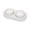 White, variant on Heated Cat Bowl,Thermostatic Raised Cat Food and Water Bowl Set with USB Heating,Anti Vomiting Slow Feeder for Indoor Cats,Non Freezing Winter Pet Dish for Feral Cat Feeding Station