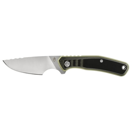 Gerber Downwind Caper Knife, Fixed Blade, Olive Green