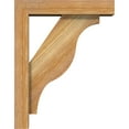 thumbnail image 3 of Ekena Millwork 4"W x 14"D x 18"H Funston Block Rough Sawn Bracket w/ Offset Brace, Western Red Cedar, 3 of 25