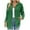 Green, variant on WCMZJ Women's Tops Button Down Shirts Fall Long Sleeve Shacket Jacket Loose Ribbed Knit Work Blouses with Pocket Blue L