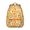 Orange, variant on Kawaii Alpaca Backpack - Waterproof & Durable Bookbag for Students, Cute Llama Pattern, Breathable Comfort, Organized Storage with Side Pockets