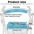 thumbnail image 6 of HELLHERO Panda Note Rollator Seat Cover and Seat & Back Cover for Seniors Non-Slip Cover Lightweight Fit Walkers, 6 of 7