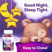 Kids Melatonin Gummies - 2mg Melatonin Per Serving - Childrens Melatonin Gummy for Restful Sleep - Best Childrens Chewable Sleep Supplement - Vegan, Non-GMO, Natural Berry Flavor - 60 Gummies