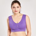 thumbnail image 1 of Ropa interior deportiva de gran tamaño sin borde de acero reunida MABOTO Sujetador deportivo, 1 of 7