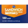 thumbnail image 5 of Kroger Reclosable Sandwich Bags 180 ct - 3 Pack, 5 of 5