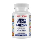 Pura Salud Glucosamine Sulfate Caplets, 500mg, 120 Count