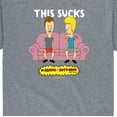 thumbnail image 3 of Beavis and Butthead - Beavis and Butthead Designs -Men's Short Sleeve Graphic T-Shirt, 3 of 5