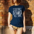 thumbnail image 6 of Straight Outta New York Basic Cotton T-Shirt - X-Large - Navy, 6 of 6
