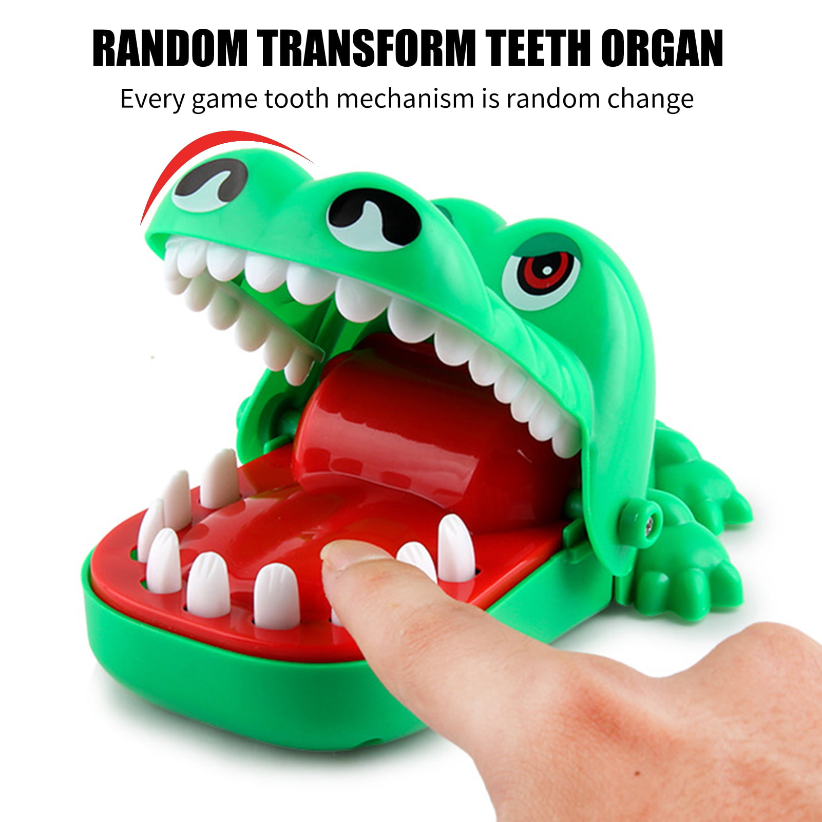 Crocodile Teeth Toys Game for Kids, Crocodile Bite Game Crocodile Dentist  Toddler Board Games Biting Finger Funny Toy 