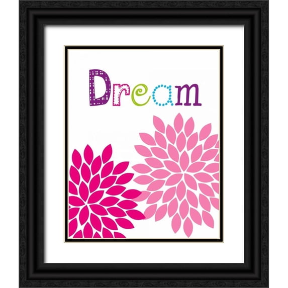 Robinson, Tamara 15x18 Black Ornate Wood Framed with Double Matting Museum Art Print Titled - Dream Flower