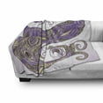 thumbnail image 3 of Peacock Mandala Soft Flannel Fleece Throw Blanket, Ornamental Design of Detailed Hand-drawn Peafowl Illustration, Cozy Plush for Indoor and Outdoor Use, 50" x 60", Multicolor, by Ambesonne, 3 of 6