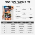 thumbnail image 5 of Pofeuu Colorful Tire Tunnel Park Print Workout Shorts for Women Scrunch Butt Lifting High Waisted Yoga Gym Seamless Booty Biker Shorts-XX-Large, 5 of 8