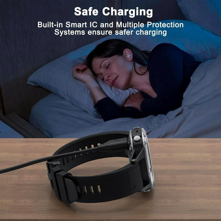 Sinoacc Câble De Charge Pour Montre Garmin Fenix 5 5S 5X Plus 6 6S 6X Pro 7 7S 7X, Forerunner 745 935 945 45 45S 245 Music, Instinct, Approach S10 S40 S60
