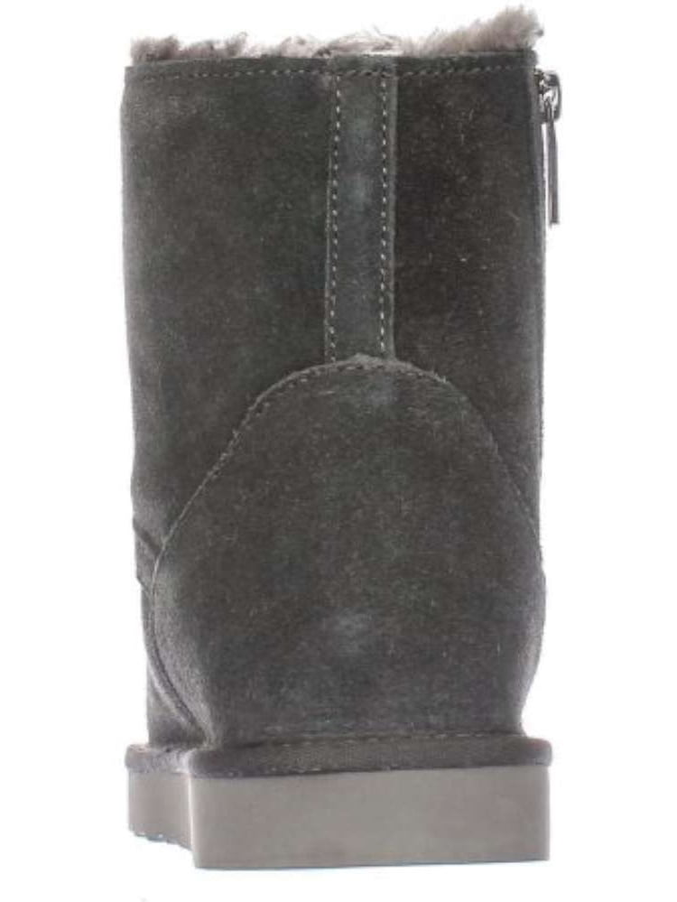 Grey Womens Ciley Closed Toe Ankle Leather Cold Weather Boots Style /& Co Size 8