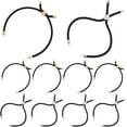 thumbnail image 6 of About 10Pcs Slider Bracelets Making Black Nylon Twist Cords Bracelet Makings Adjustable Bracelet Chains Nylon Twisted Cord Bracelet with Cord End for DIY Bracelet Jewelry Making, 6 of 9