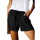 thumbnail image 1 of Pantalones cortos de verano para mujer, cintura elástica, cierre de cordón, cintura media, pantalones cortos de estilo casual con bolsillos laterales, 1 of 4