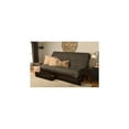 thumbnail image 2 of Kodiak Furniture Monterey Queen Espresso Wood Storage Futon-Charcoal Mattress, 2 of 2