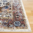 thumbnail image 3 of SAFAVIEH Astoria Darwin Traditional Area Rug, Ivory/Blue Rust, 5'3" x 7'6", 3 of 8