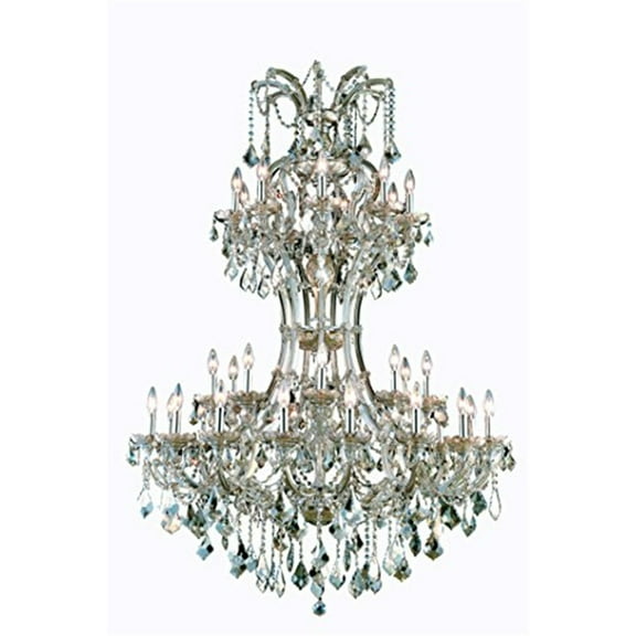 Elegant Lighting Maria Theresa 46" 36 Light Royal Crystal Chandelier