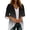 Black, variant on Purcolt Womens Gradient Color Swimsuit Coverup Casual Loose 3/4 Sleeve Summer Tops Kimono Cardigans Vaction Beach Cover Up